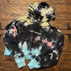 CHD - Call Her Daddy Crop Hoodie